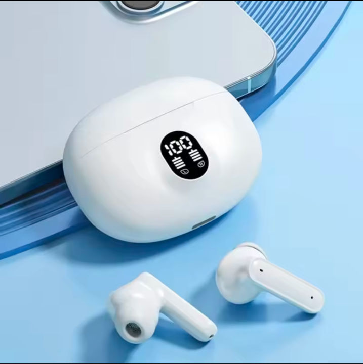Airpods Air Pro 3rd Gen TWS (True Wireless Stereo) Bluetooth Handsfree Earbuds AirPods Pro 6 Hi-Fi Wireless Airbuds 5.0 Bluetooth Earphone Slim small size with Charging Case White | Daraz.pk