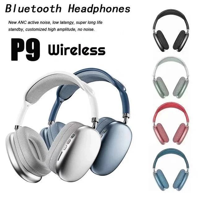 Wireless Bluetooth Headphone P47 P47I Folding WiFi Online Class Headphone School Headphones | Daraz.pk