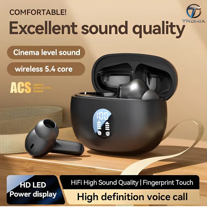 H895B Earbuds TWS (True Wireless Stereo) Bluetooth Airbuds | Wireless Earphones Headset | 9D Stereo Sound | Compatible With All Bluetooth Devices. | Daraz.pk